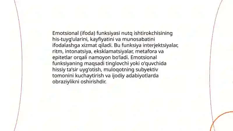 Til funksiyalari 4