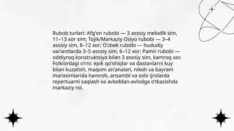 Oʻrta Osiyo xalqlari musiqiy cholgʻu asboblari 4
