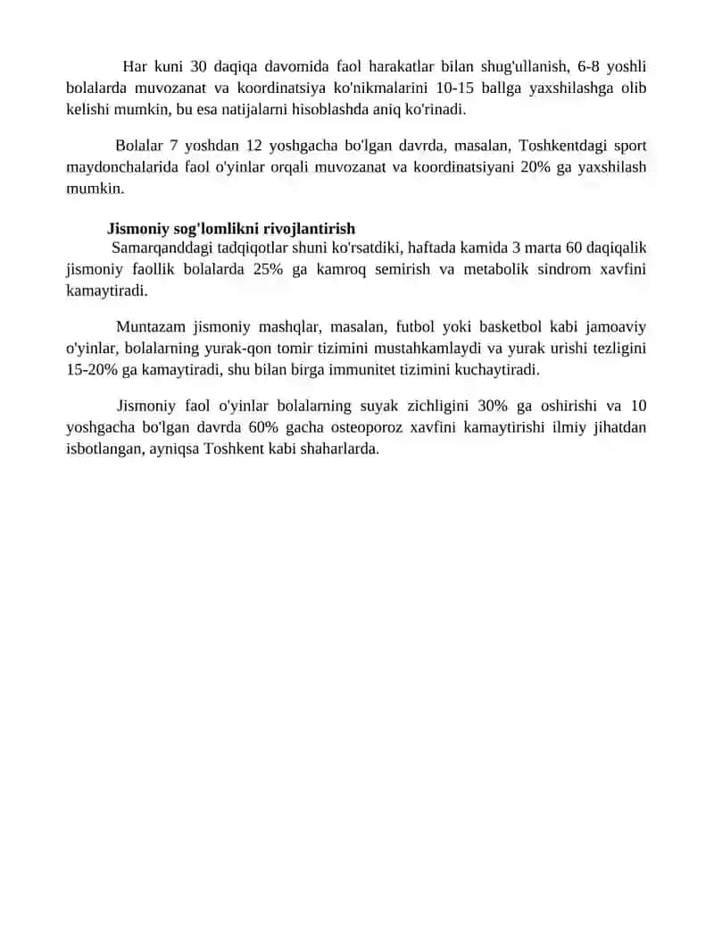 Faol o'yinlar va bolani tarbiyalash 4