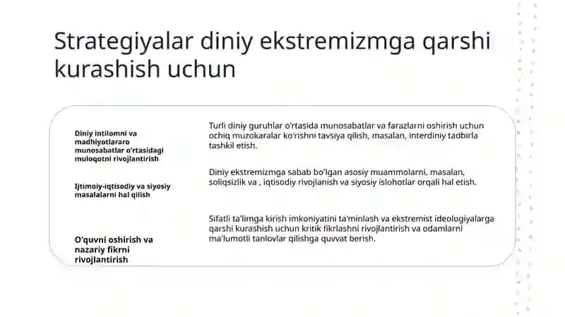 Diniy terorizmga qarshi kurashish 4