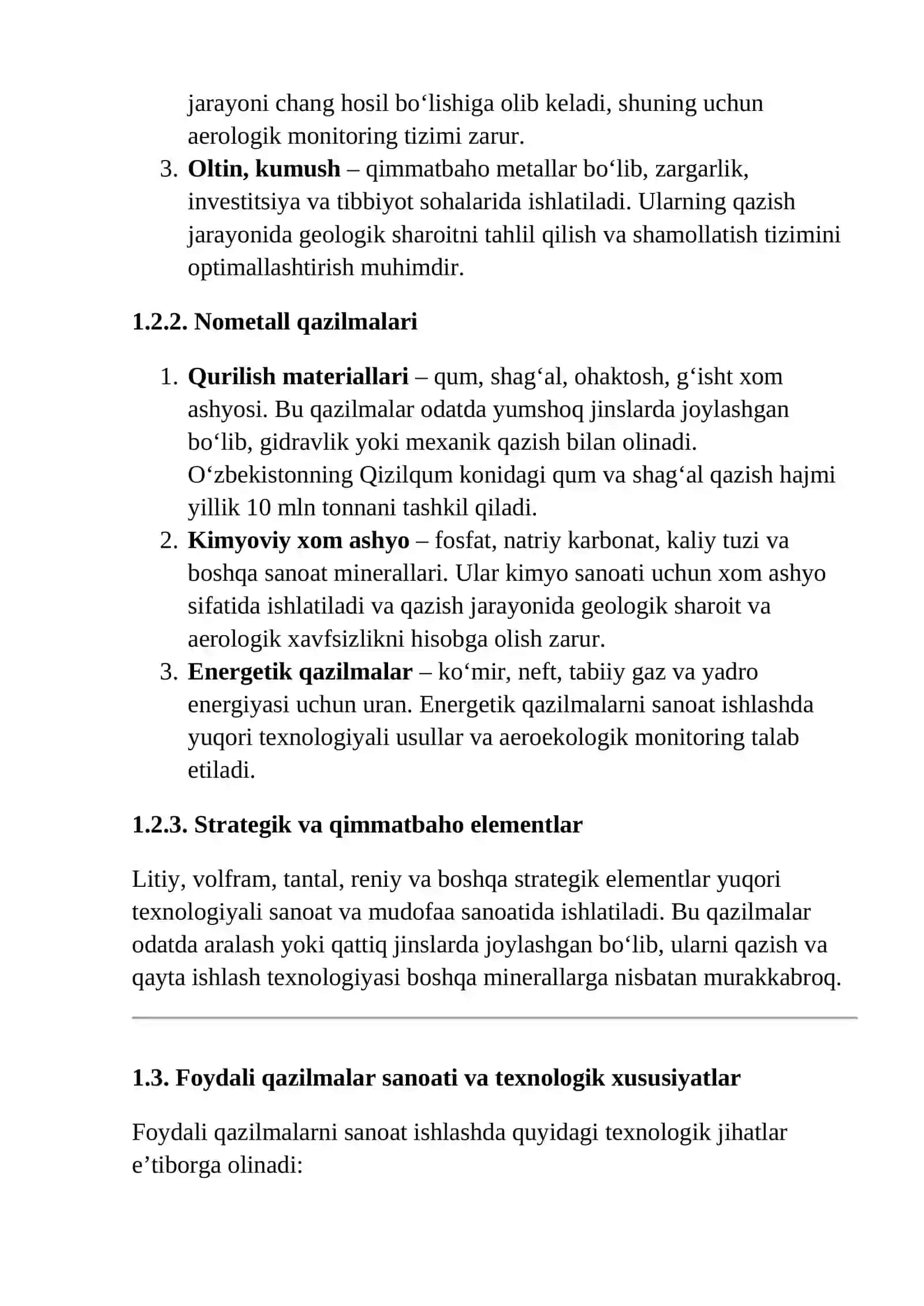 FOYDALI QAZILMALAR 4