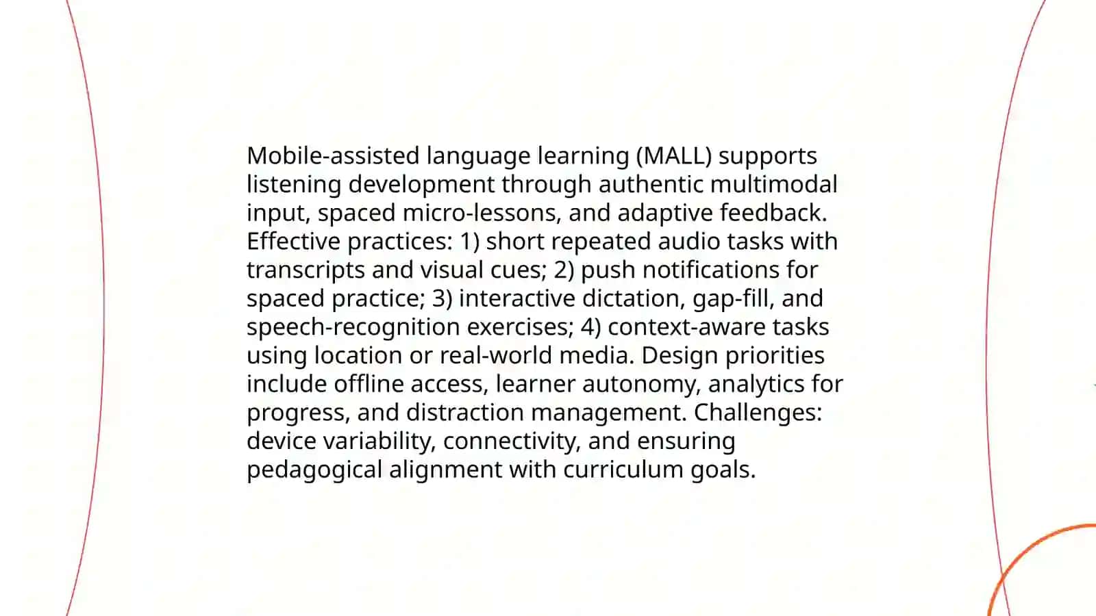 Application of Pedagogical Technologies and Innovative Teaching Listening Comprehension in a Foreign language 4