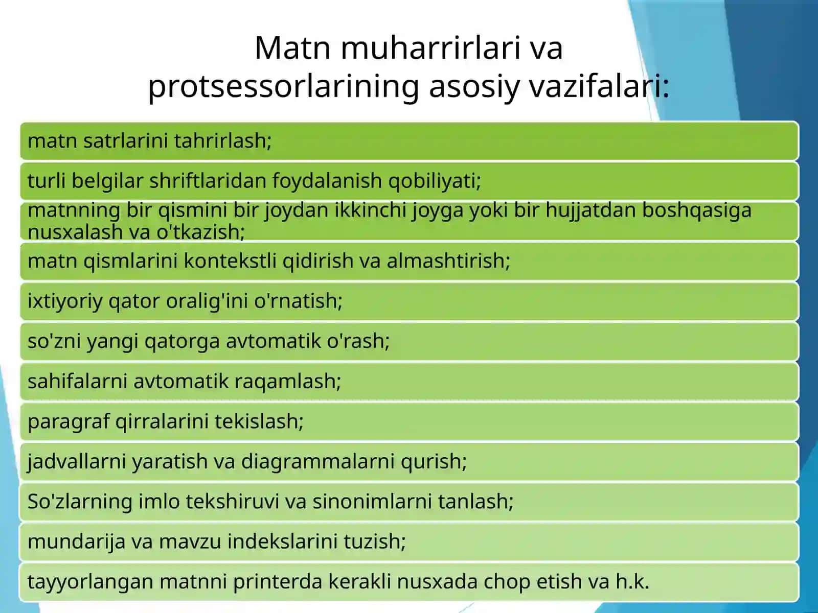 Zamonaviy Matn Muharrirlari 4