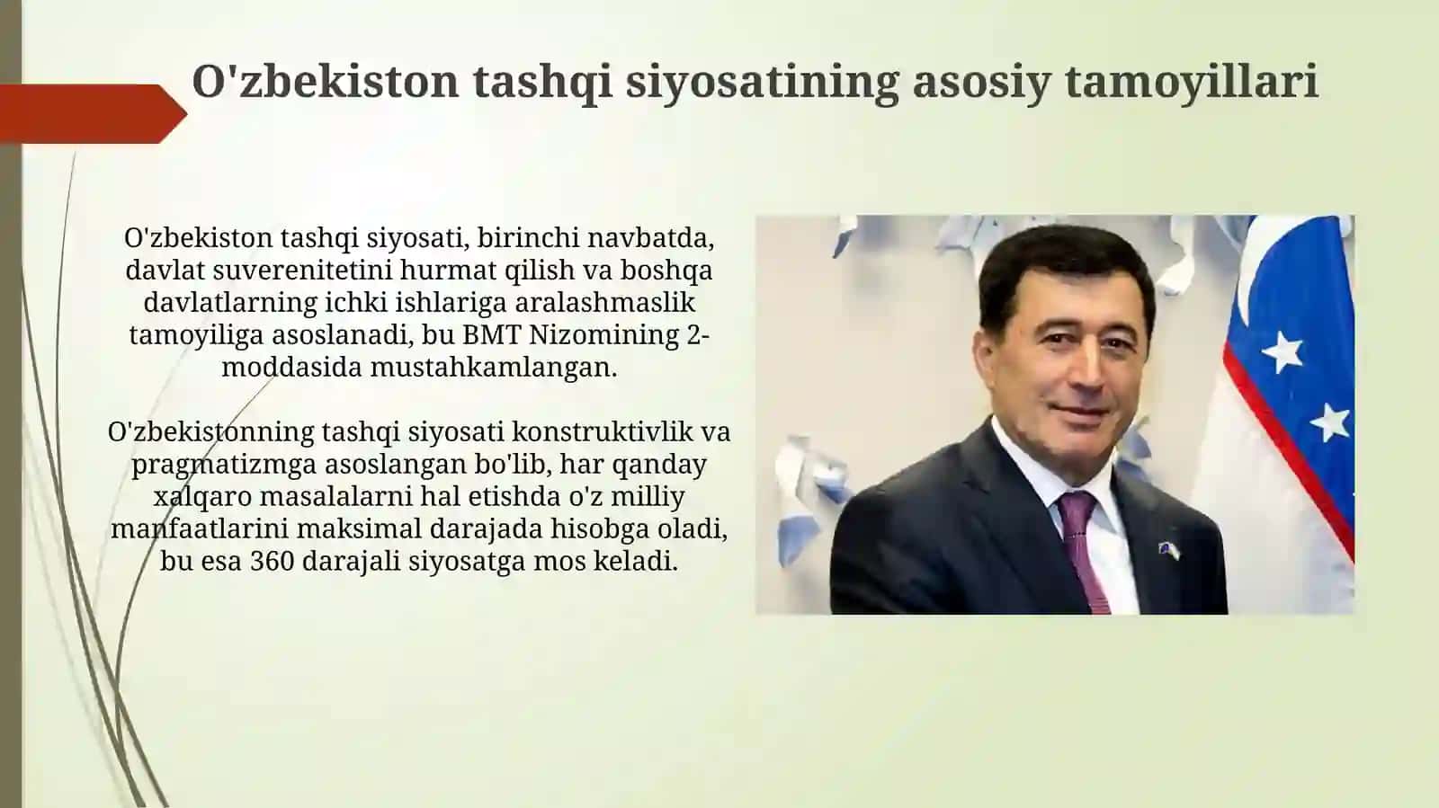 O'zbekistonning Markaziy Osiyoda tinchlik va barqarorlikni ta'minlashdagi roli 4