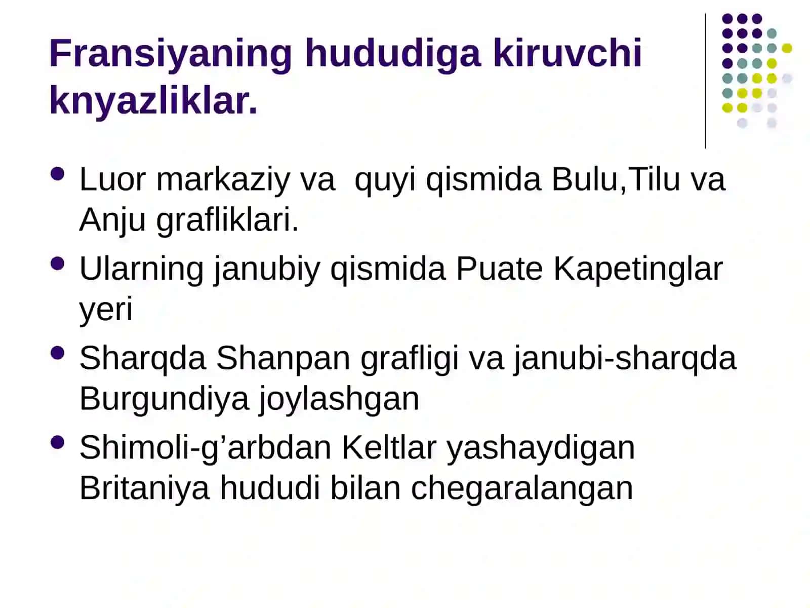 Bozorov Suxrobjonning Jahon tarix fanidan tayyorlagan mustaqil talimi 4