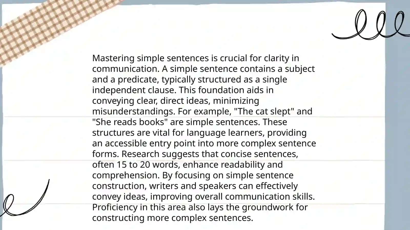 Sentence construction in storytelling 4