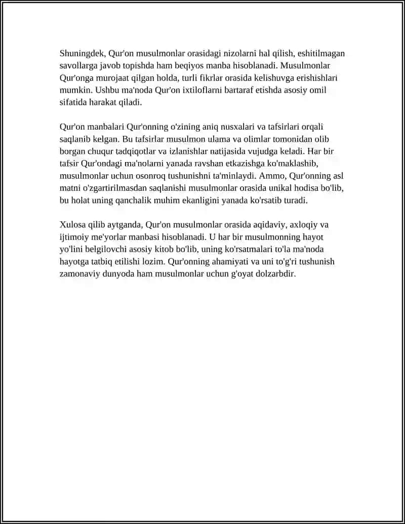 ISLOM DINI MANBALARI AQIDAVIY MAKTABLARI VA ULARNING HOZIRGI DAVRDAGI AHAMIYATI 4