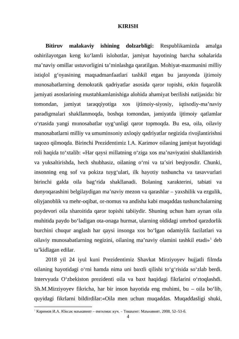 O‘SPIRINLARNING OILAVIY HAYOT HAQIDAGI TASAVVURLARINI PSIXOLOGIK TADQIQ ETISH 4