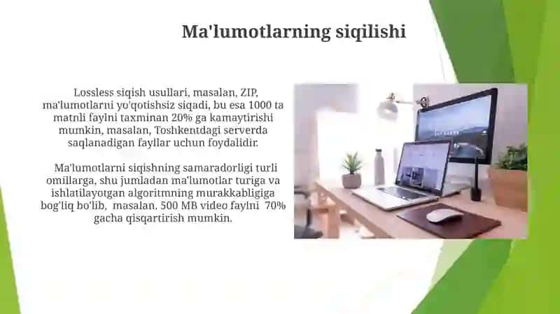 Axborotlarni kompyuterda tasvirlanishi 4