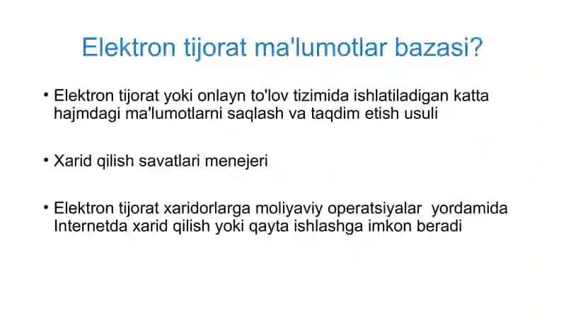 MA`LUMOTLAR BAZASI MODELLARI.  MOHIYAT – ALOQA MODELI (ENTITY RELATIONSHIP MODEL) 4