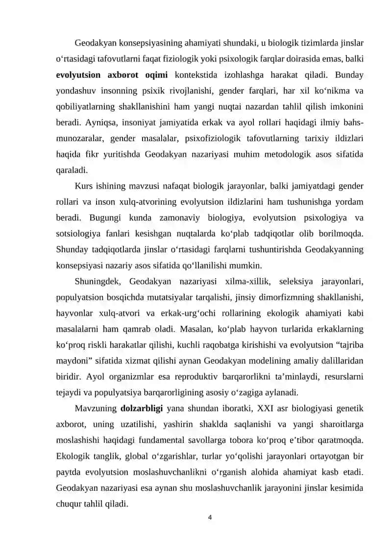 V.A. GEODAKYANING EVOLYUTSION GENETIK KONSEPSIYASI 4