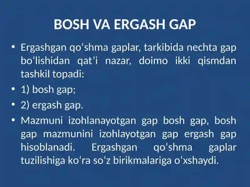 Havola bo`lakli ergashgan qo`shma gaplar. Shartlanganlik munosabatli ergashgan qo`shma gaplar 4