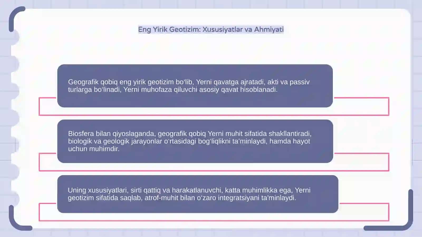 Geografik Qobiqning Eng Yirik Geotizim Sifatidagi Asosiy Xususiyatlari 4