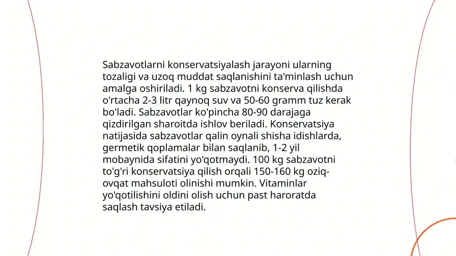 Konservatsiyalash usullari 4