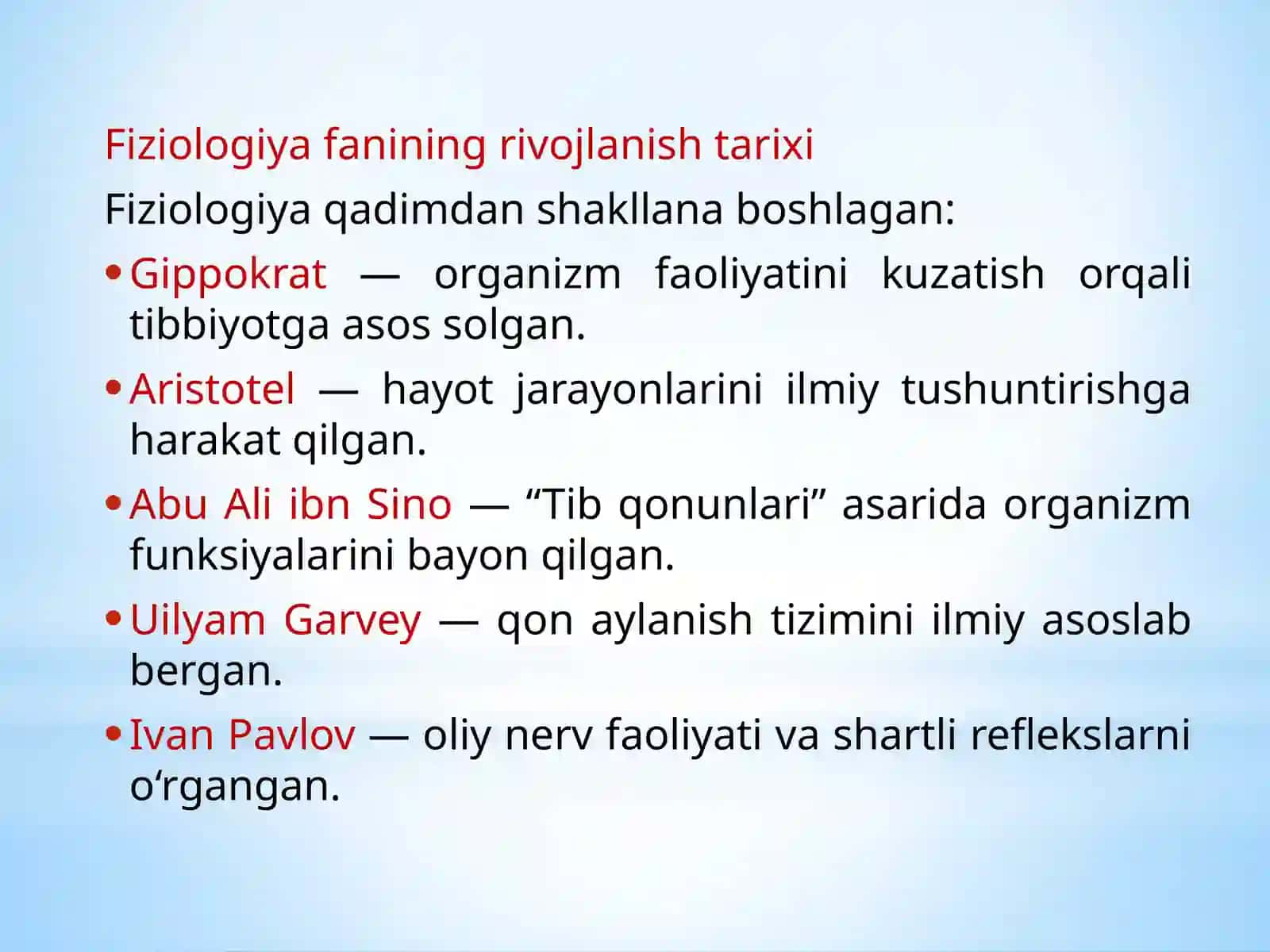 Fiziologiyaga kirish. Qo‘zg‘aluvchan to‘qimalar da bioelektr xodisalar 4