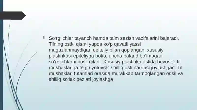 Ta’mbilisha’zosining morfo-funksional tavsifi 4