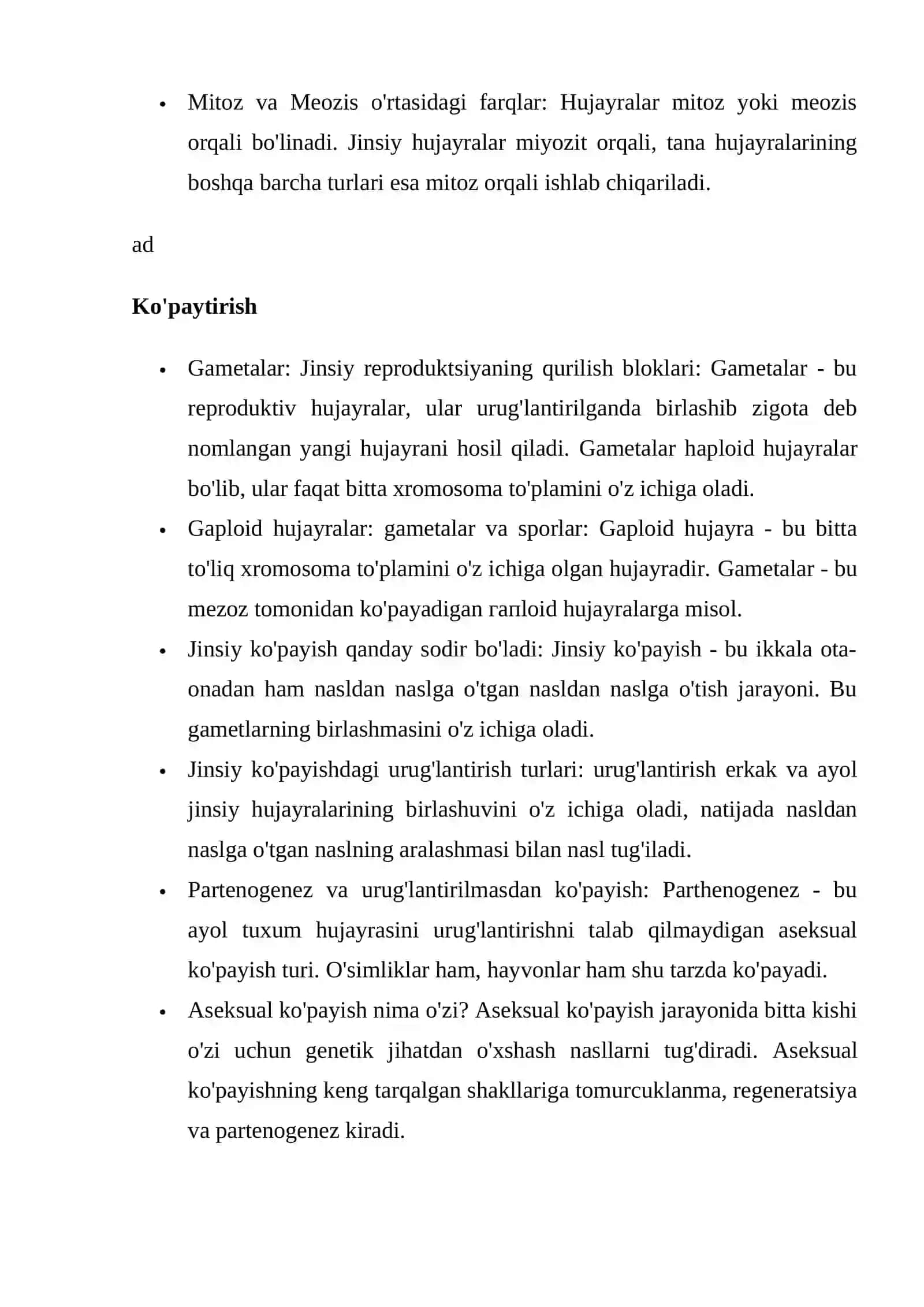 UMUMIY GENETIKA ASOSLARI 4
