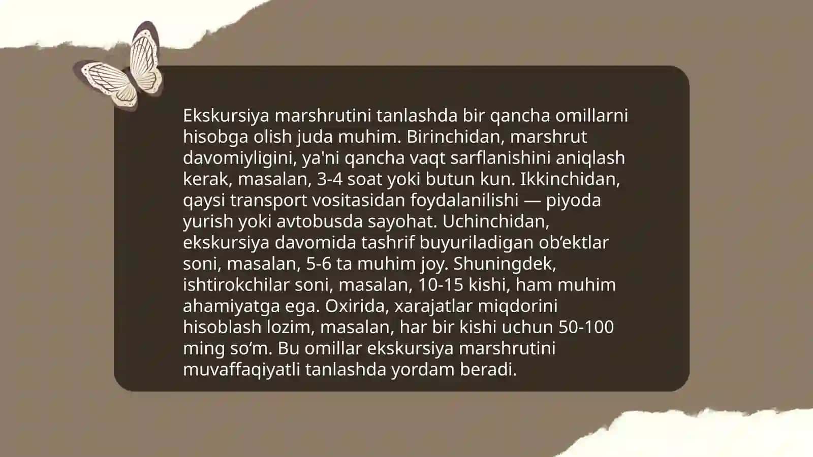 Bolalarni ekskursiyaga tayyorlash 4