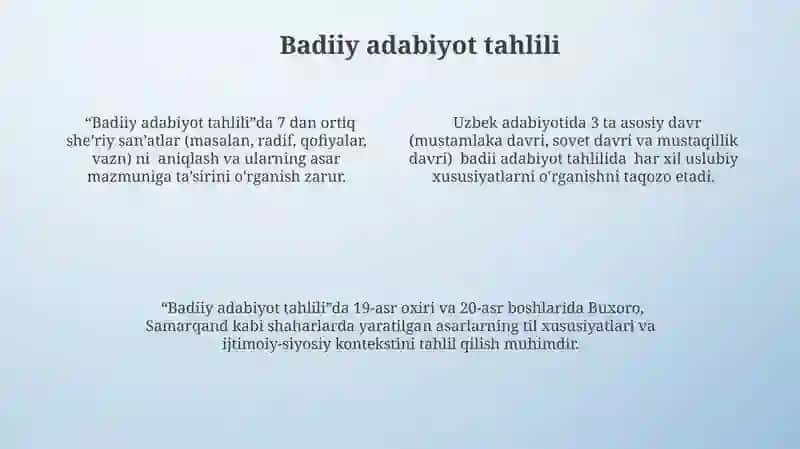 Turli Uslublardagi Matnlarni Tahlil Qilish 4