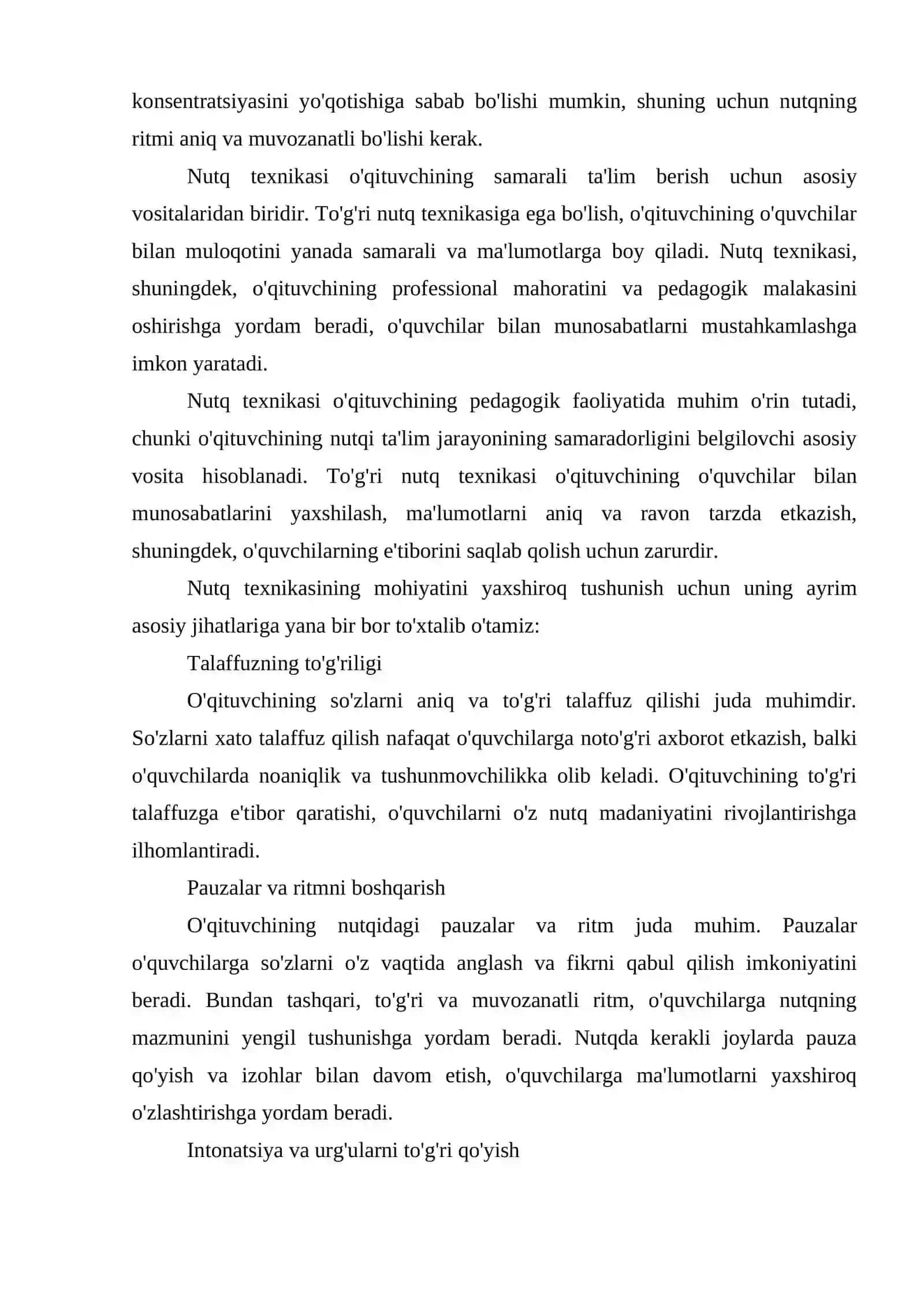 Hozirgi kunda o'qituvchi nutq texnikasi va notiqlik madaniyatini ahamiyati 4