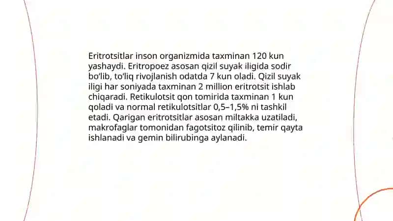 Eritrotsitlar va gemoglabin 4
