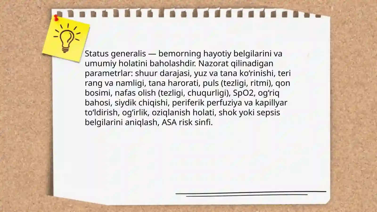 Xirurgik bemorlarni tekshirish asosiy qoidalari 4