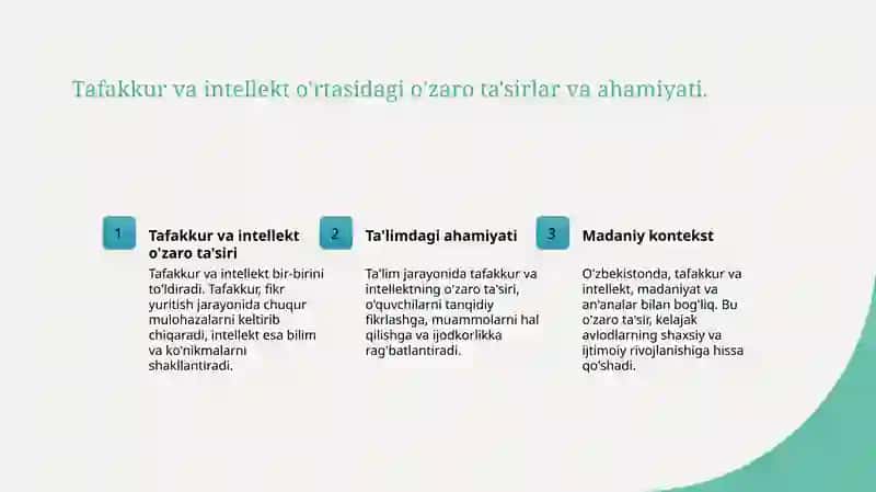 Tafakkur va intellekt 4