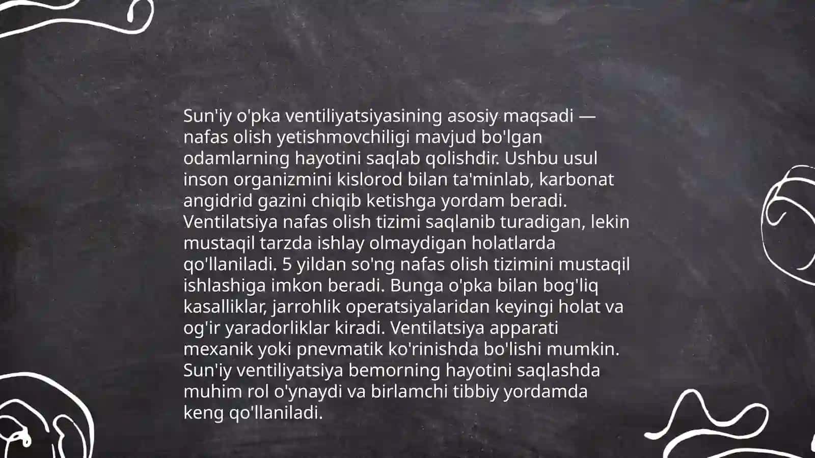 Suniy o'pka ventiliyatsiyasi, apparatlari, turlari, ishlash printsiplari 4