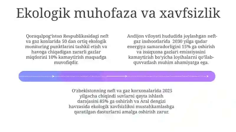 Oʻzbekiston neft-gaz sanoati korxonalarida ishlab chiqarishni rivojlantirish yoʻnalishlari 4