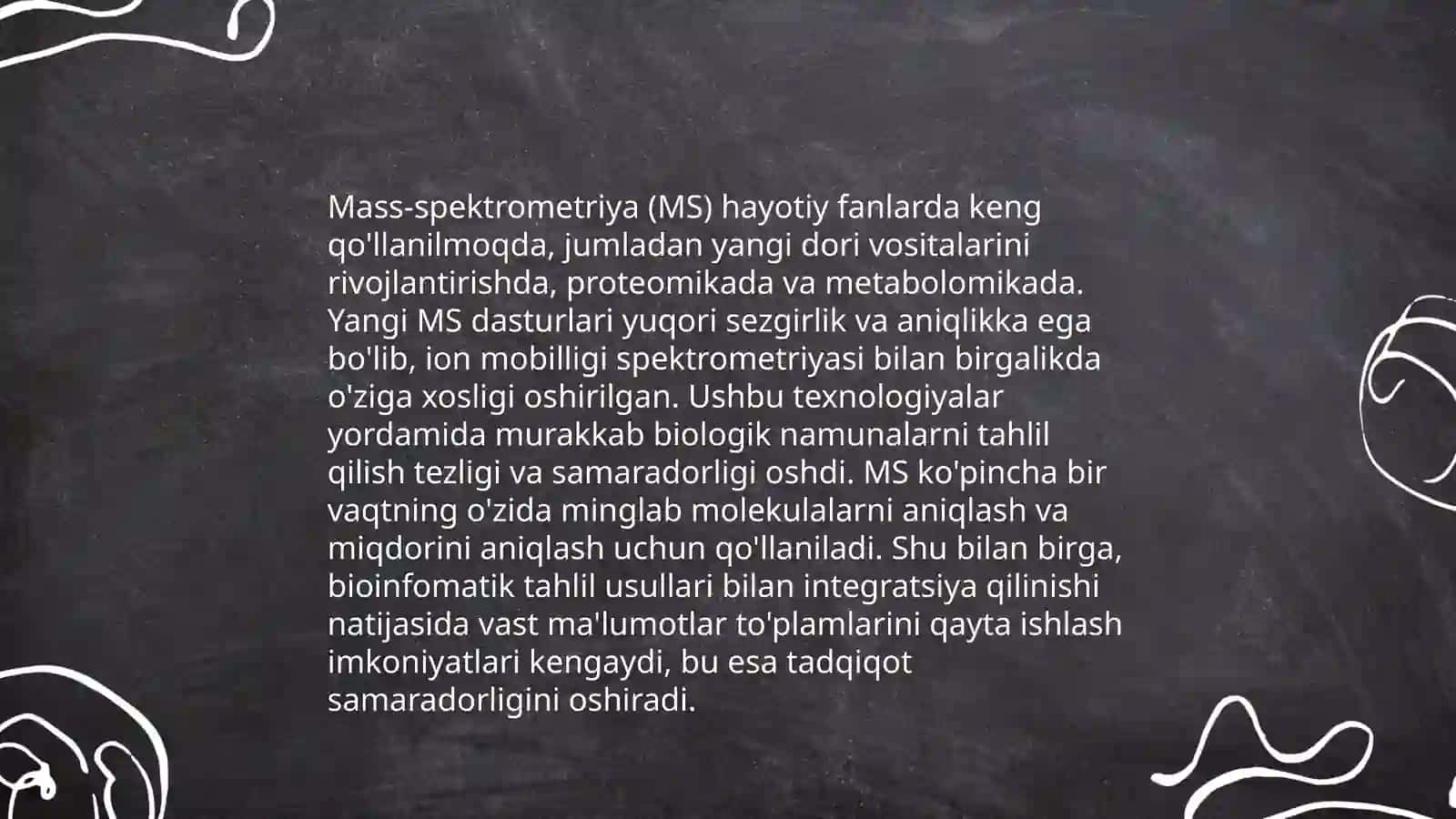 Hozirgi zamon analitik kimyoning rivojlanishining asosiy yoʻnalishlari 4