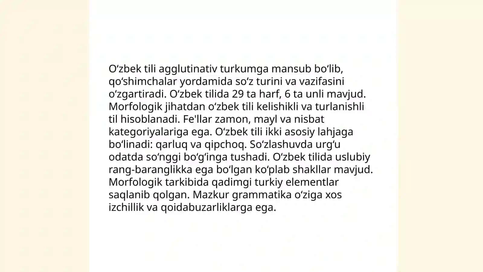 O‘zbek tili korpusi muammolari 4