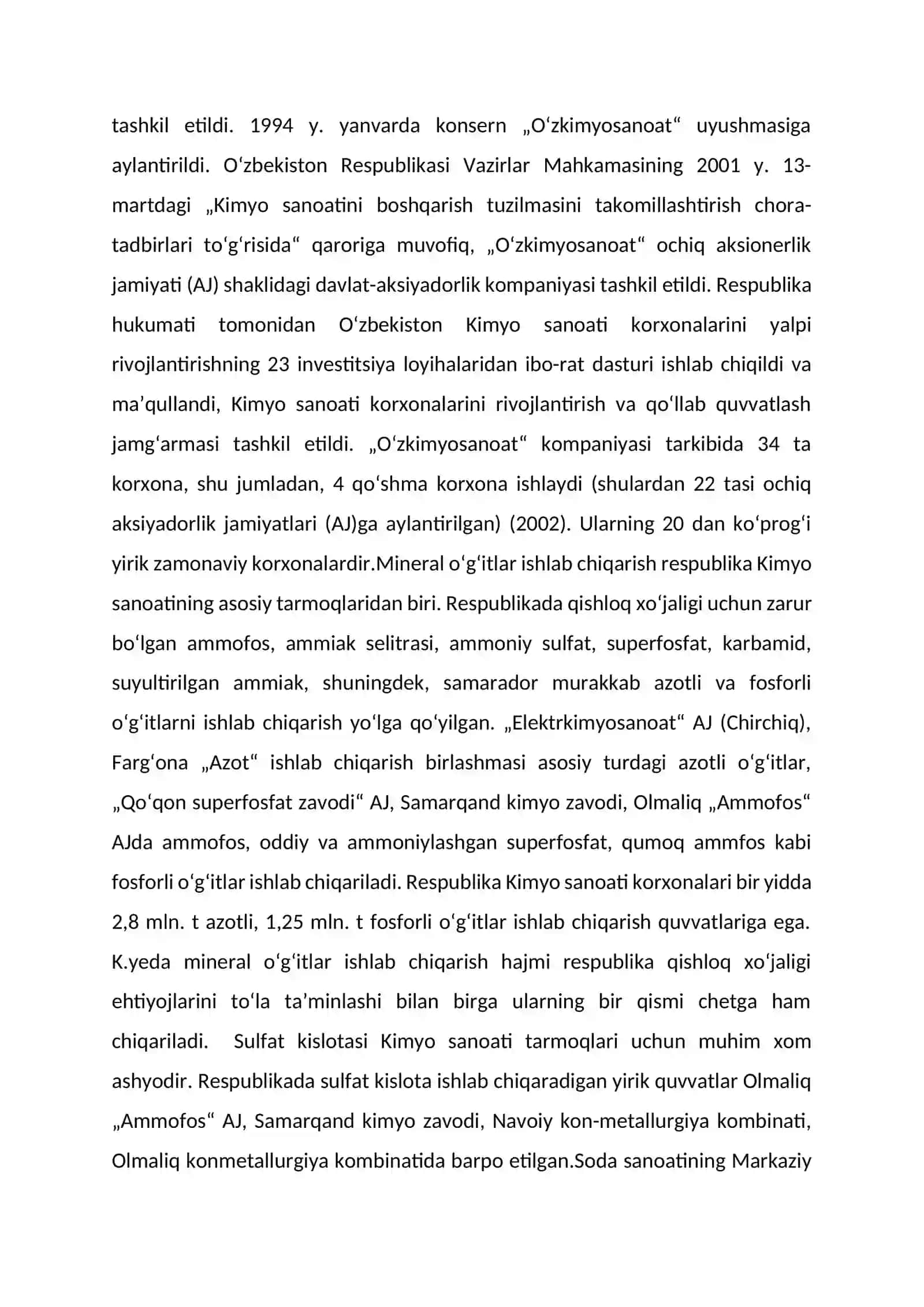 JAHON KIMYO SANOATINING HUDUDIY JOYLASHISHI 4