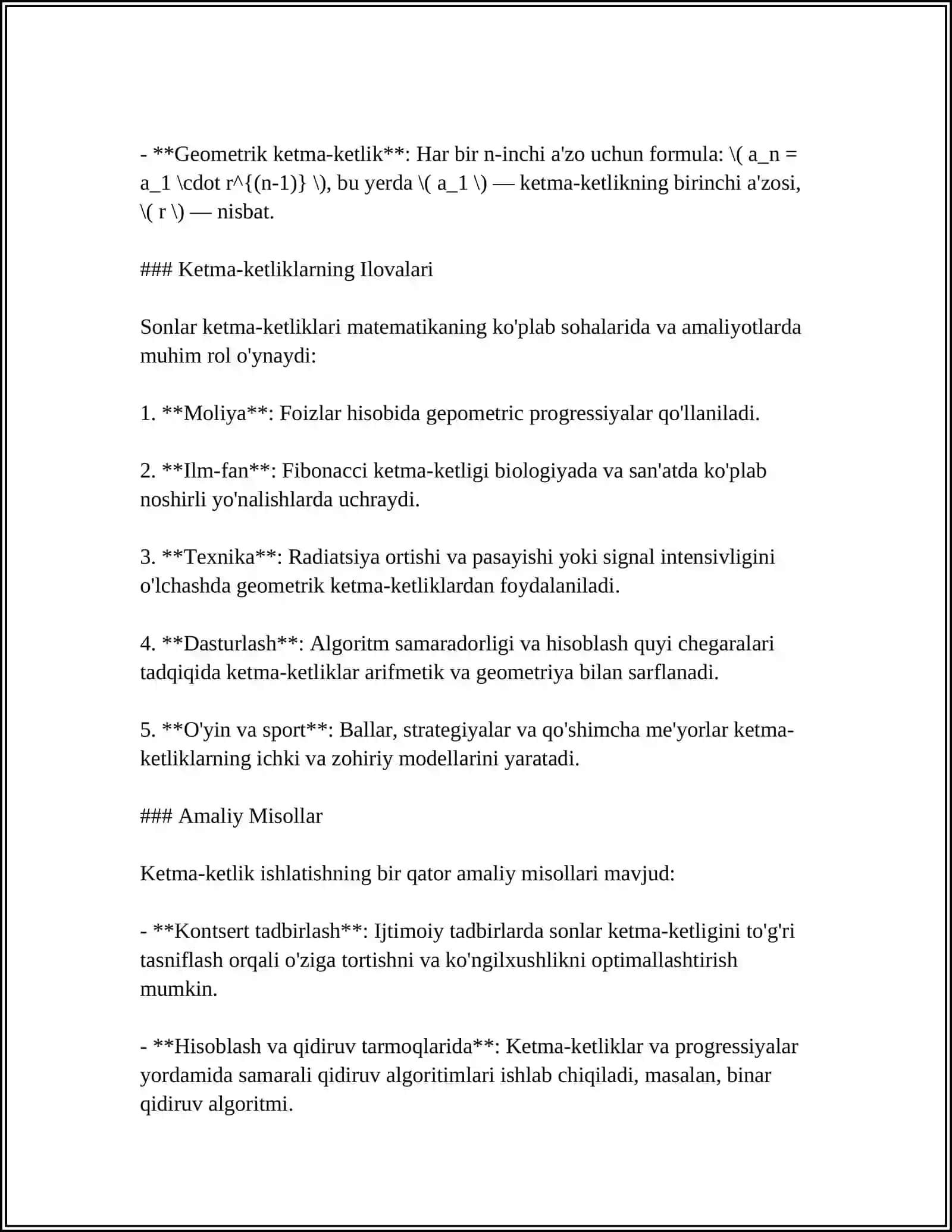 Boshlang'ich Sinf Matematika darslarida mantiqiy fikirlashni modellashtirish 4