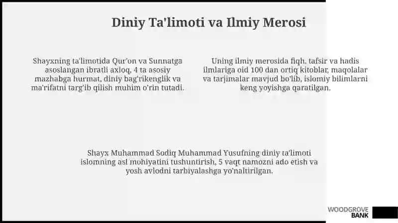 Muhammad Sodiq Muhammad Yusuf -diniynotiqlikvakilisifatida 4