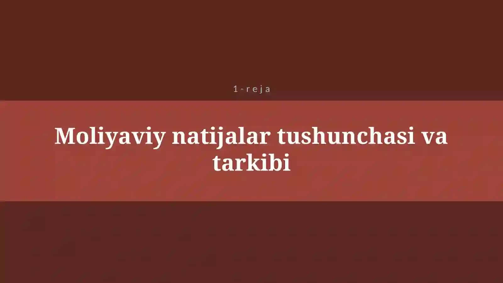 KORXONA MOLIYAVIY NATIJALARI VA RENTABELLIK KO`RSATKIVLARI TAHLILI 4