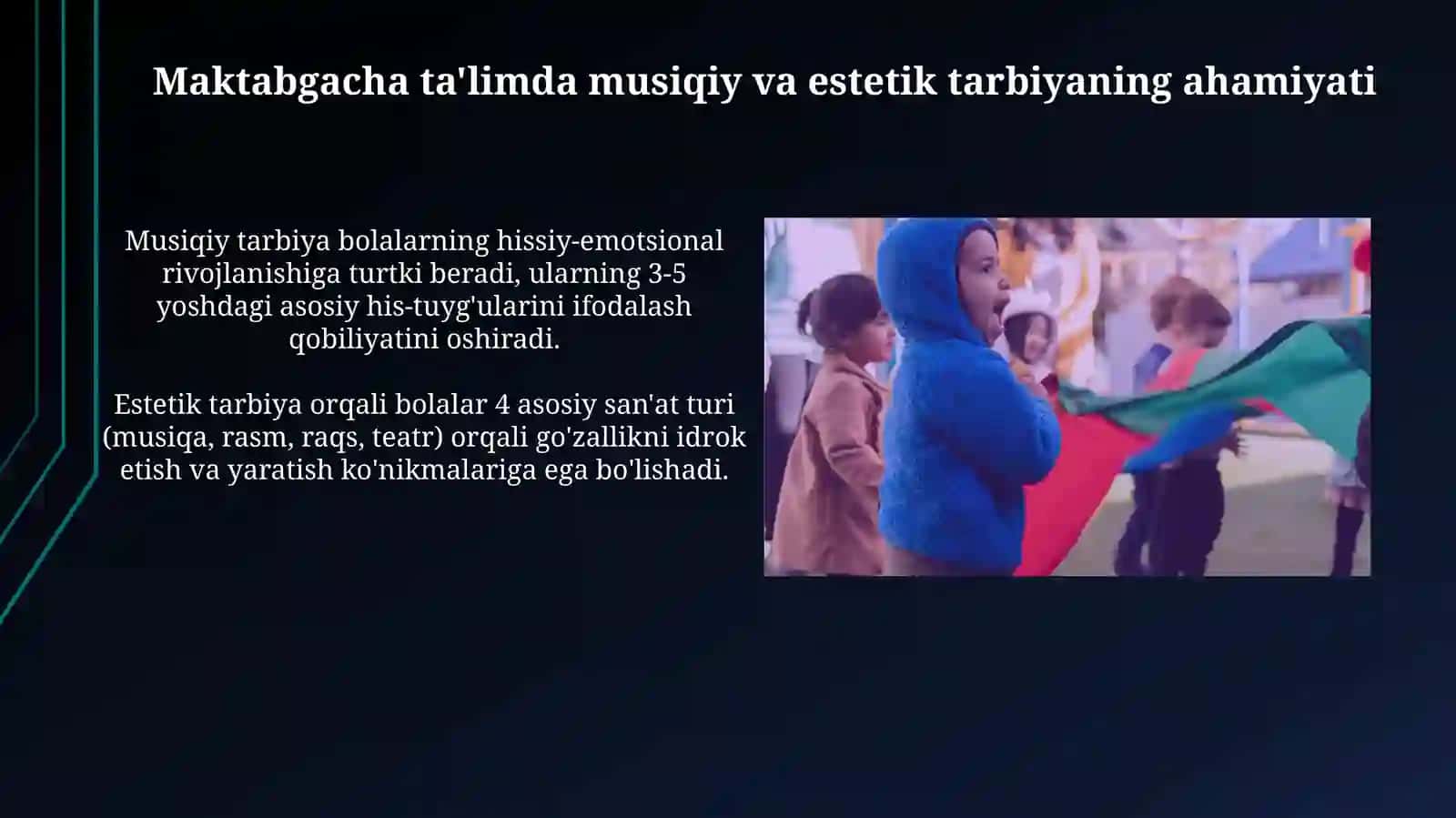 Musiqiy va Estetik Qobiliyatlarni Rivojlantirish 4