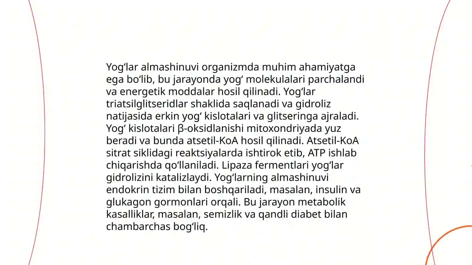 Fosfolipidlar almashinuvining buzilishi 4