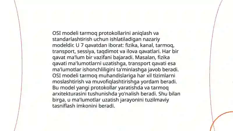 OSI modellari 4