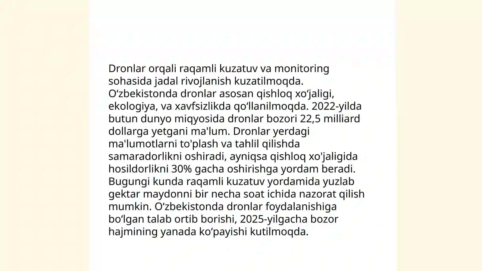 Sun'iy intellekt yordamida hosil prognozi 4