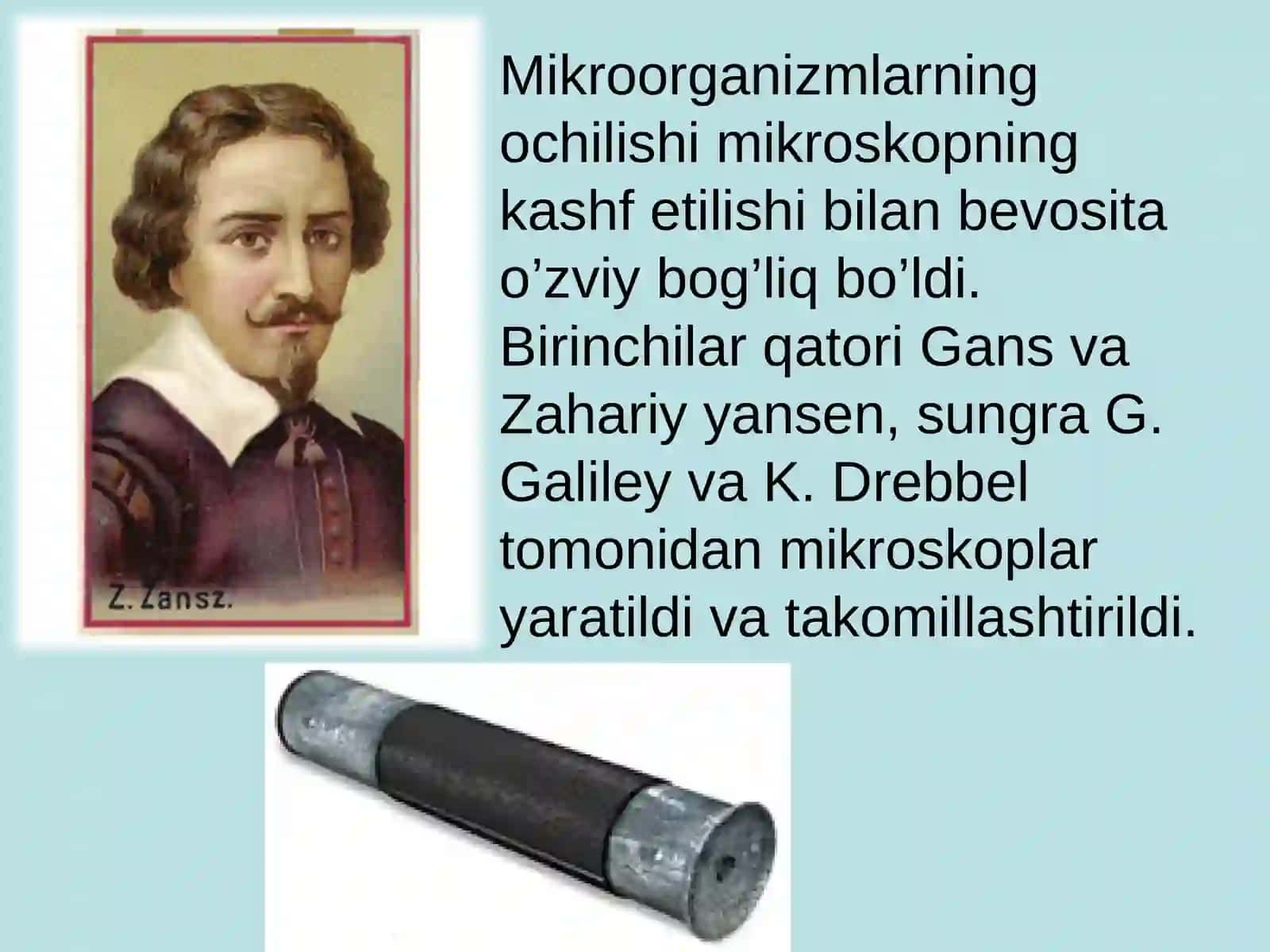 Mikrobiologiyaning paydo bo‘lishi va rivojlanish tarixi 4