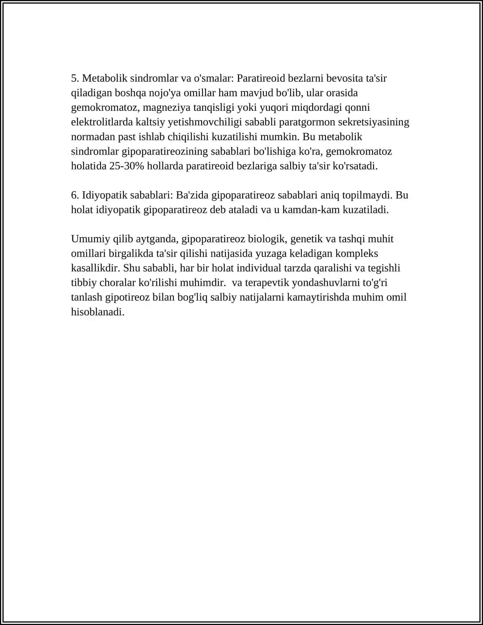GIPOPARATERIOZ 4