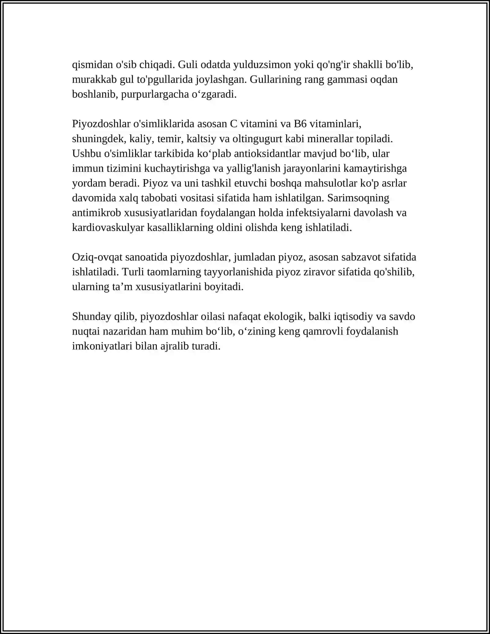 PIYOZDOSHLAR OILASI TUZILISHI VAKILLARI 4