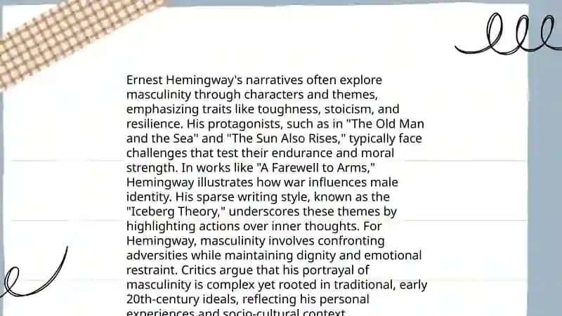 Ernest Hemingway’s short stories 4