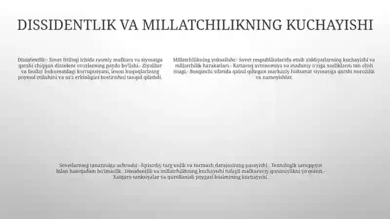 Sovet Davlatining Tanazzulga Yuz Tutishi 4