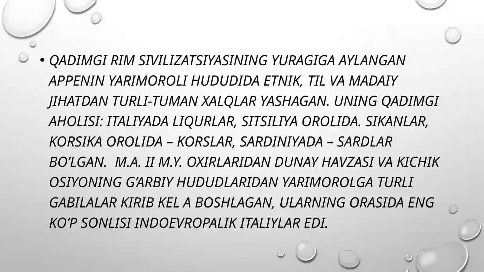 Qadimgi Rim sivilizatsiyasi 4