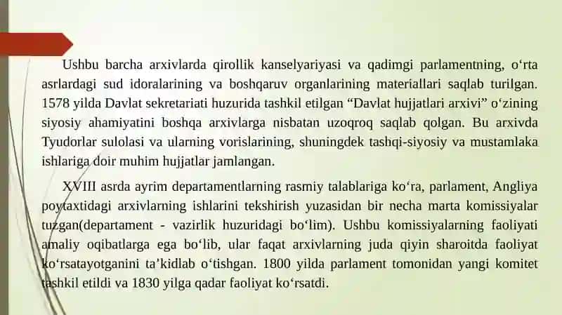 Angliyadagi Qirollik Arxivlari 4