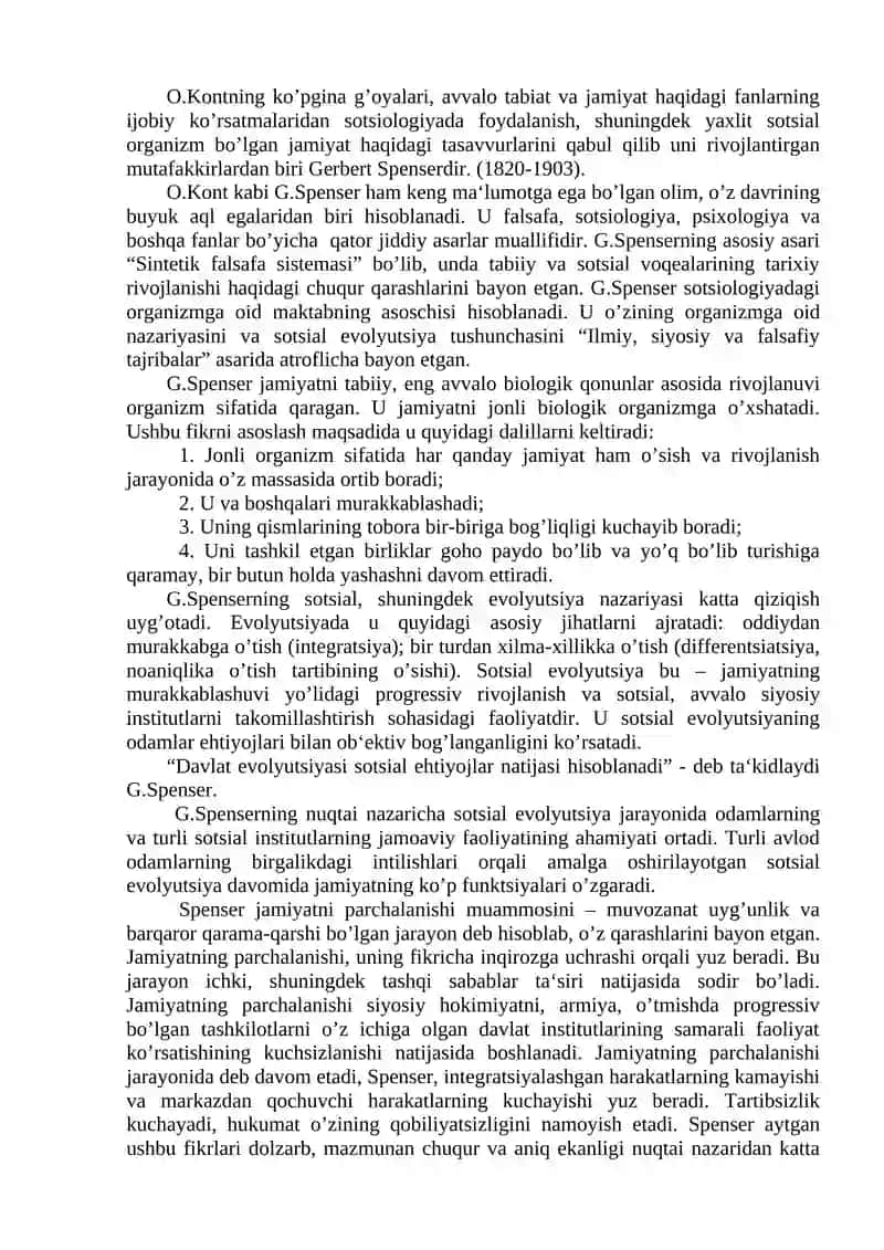 Sotsiologiya fanining vujudga kelishi va taraqqiy etishi 4