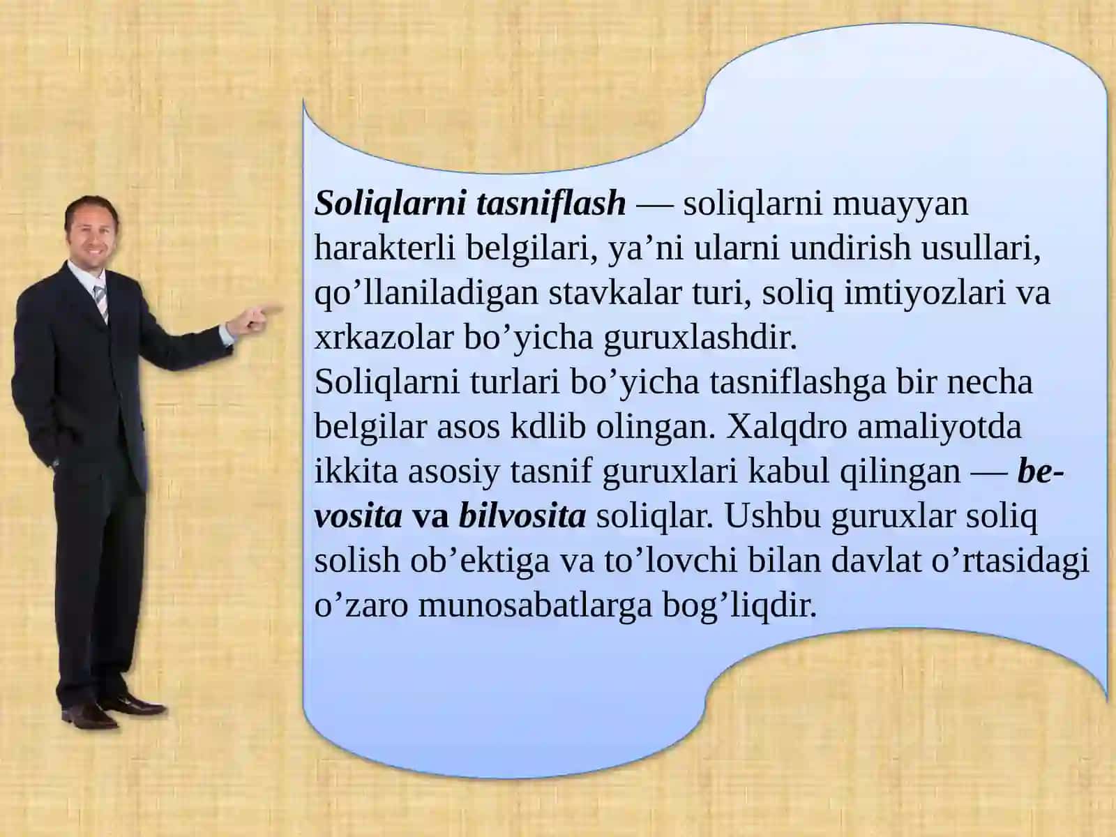 Soliqlar va davlatning maqsadli jamg’armalari gato’lovlar hisobi 4