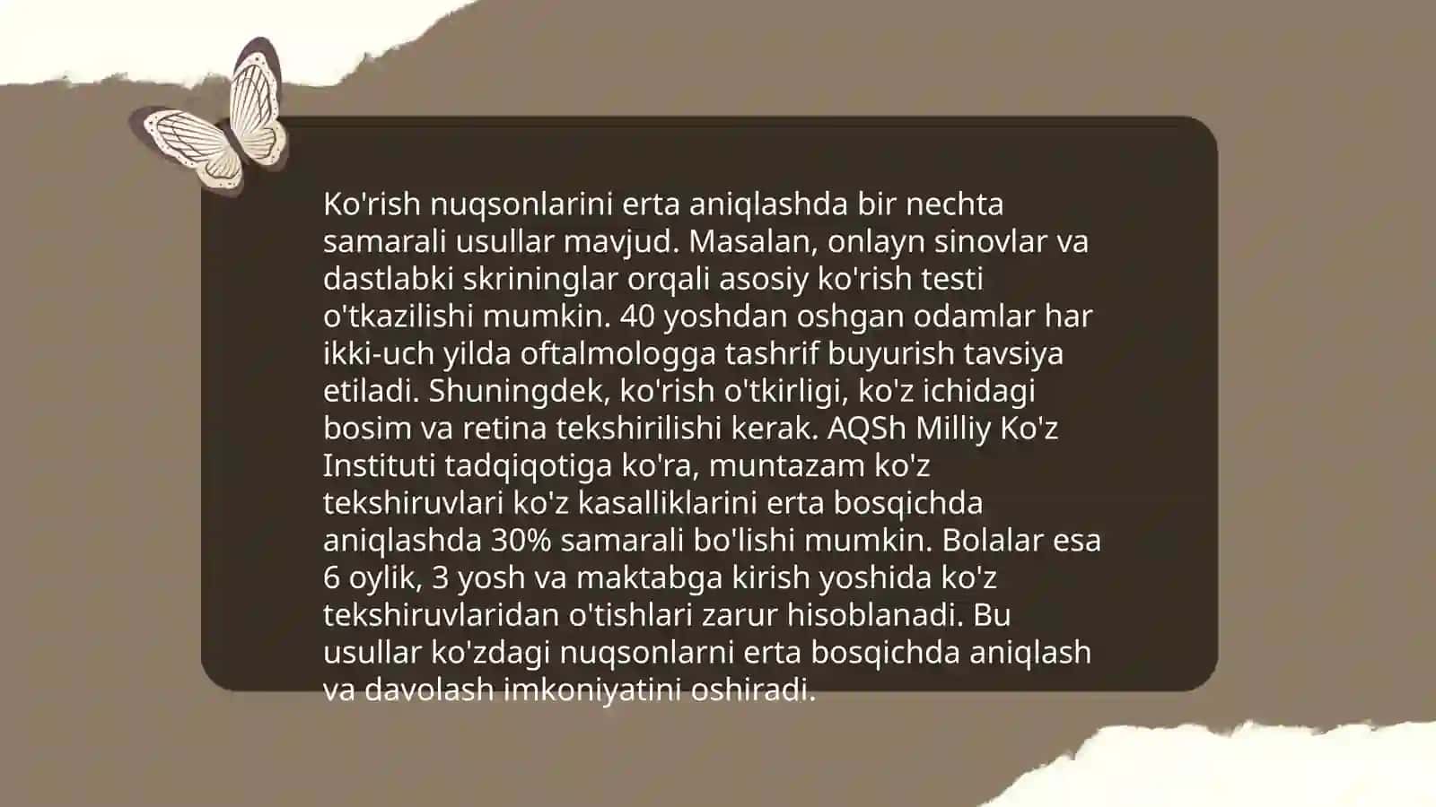 Kõrishda nuqsoni bõlgan bolalarni kompensatsiya jarayonini tõģirlash 4