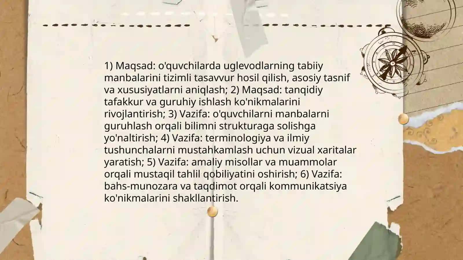 Uglevodlarning tabiiy manbalari mavzusini oʻqitishda klaster metodini joriy qilish 4